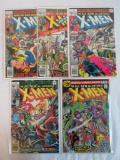 X-Men Bronze Age Lot Claremont #98, 105, 110, 111, 112