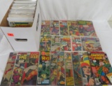 Short Box 100+ Vintage Silver And Bronze Age Comics Marvel, DC