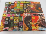 Lot (15) Silver Age Famous Monsters of Filmland/ Monster World