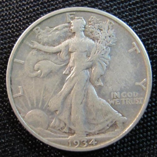 1934-D Walking Liberty Half Dollar