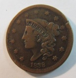 1838 US Large Cent