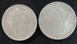 1880-P & 1890-P Morgan Silver Dollar Lot