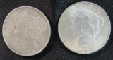 1922 & 1922-D Silver Peace Dollars