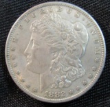 1882-S Morgan Silver Dollar