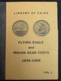 Library of Coins Indian Head Cent Album with 29 Different coins