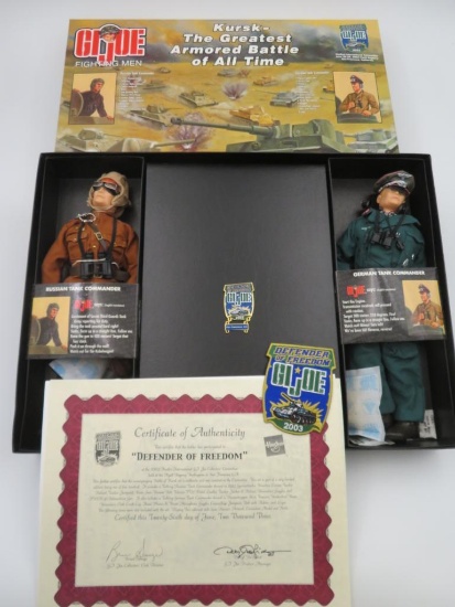 GI Joe Fighting Men (Kursk) Russian and German Tank Commander Set (Hasbro Convention Exclusive)