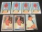 Lot (7) Asst. Chipper Jones RC Rookie Cards