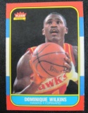 1986-87 Fleer Basketball #121 Dominique Wilkins RC Rookie Card