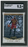 2016-17 Panini Studio #18 Lebron James SGC 9.5