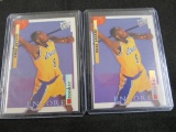 (2) 1996-97 Ultra #266 Kobe Bryant RC Rookie Cards