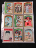 Lot (200+) 1972 Topps Baseball Cards w/ Stars