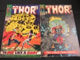 Thor #131 & 139 Silver Age Marvel Lot
