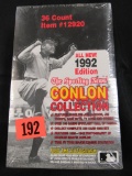 1992 Conlon Collections Sealed Box (36 Packs)
