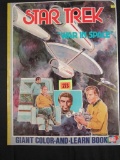 NOS 1978 Giant Size Star Trek Coloring Book 22 x 17