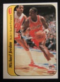 1986-87 Fleer Basketball #8 Michael Jordan RC Rookie Sticker