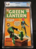 Green Lantern #9 (1961) Key 2nd Sinestro, 1st Sinestro Cover CGC 6.0