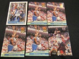 Lot (6) Asst. 1992-93 Shaquille O'Neal RC Rookie Cards Shaq