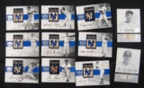 Lot (11) 2000 Upper Deck New York Yankees GU Jersey / Bat Relic Cards
