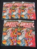 Warehouse find (5) Fantastic Four #155/ Silver Surfer (1975) Bronze Age Marvel