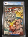 Superman: The Man of Steel #19 (1993) Classic Doomsday cover CGC 9.8