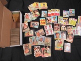 Huge Lot (550+) 1950's - 1960's Baseball Cards w/ Stars