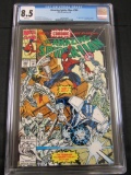 Amazing Spider-Man #360 (1992) Key 1st Carnage Cameo Appearance CGC 8.5