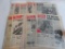 Lot (12) Vintage 1960's Motor Cycle Newspapers