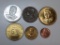 Lot of (6) Vintage John F Kennedy Commemorative Tokens /Coins
