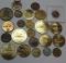 Estate Found Collection of (23) Vintage Ohio Commemorative/ Good Luck Tokens