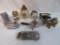 Lot (9) Assorted Vintage Cigarette Table Lighters