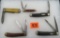 Lot (5) Vintage Ka-Bar Folding Knives