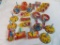 Huge Lot (24) Vintage US Metal Toy Co. Tin Litho Party Noise Makers