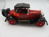 Vintage 1970's Jim Beam Fire Chief Car 1928 Model A Ford Whiskey Decanter