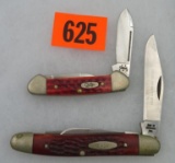 Lot (2) Vintage Case XX Folding Knives