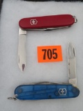 Lot (5) Vintage Victorinox Swiss Army Folding Pocket Knives