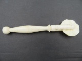 Antique Carved Ivory / Bone Pie Crimper