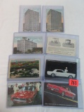 Lot (8) Vintage Ford Advertising/ Promotional Postcards