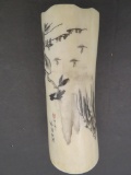 Beautiful Chinese Carved Ivory Bone 4.5