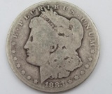 1883 CC US Morgan Silver Dollar 90% Silver