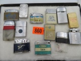 Lot (13) Assorted Vintage Cigarette Lighters