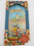 Vintage Wolverine Toys Tin Auto Race Marble Game in Orig. Box
