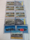 Lot (11) Vintage Chevrolet & Buick Promotional Postcards