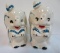 Vintage 1940's Walt Disney's Dumbo Salt and Pepper Shakers (American Bisque Co)