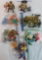 Lot (8) Vintage 1980s-90's TMNT Teenage Mutant Ninja Turtles Figures