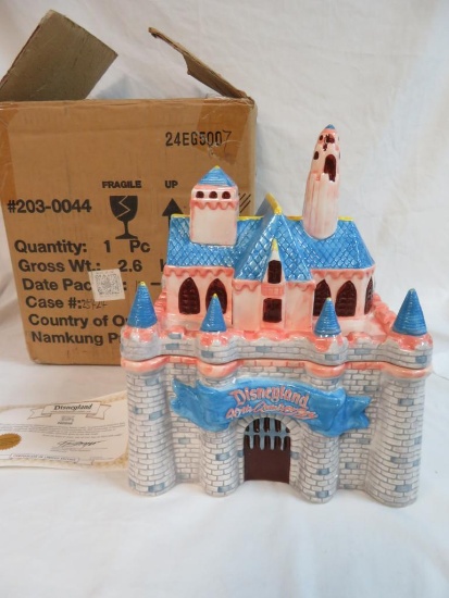 Disneyland 40th Anniversary Sleeping Beauty's Castle Cookie Jar