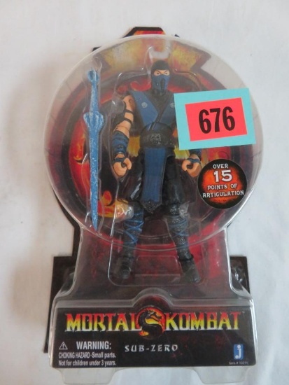 Jazwares Mortal Kombat SUB-ZERO 6" Figure MIB