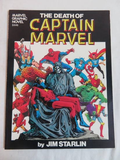 Marvel Graphic Novel #1 (1982) 1st Print Death of Captain Marvel