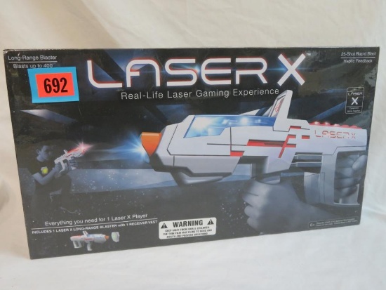 Laser X Long Range Blaster w/ Receiving Vest MIB