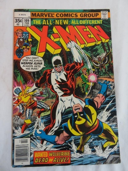 X-Men #109 (1978) Bronze Age/ 1st Weapon Alpha