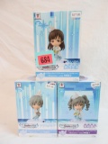 Banpresto Anime Idol Master Memories Cinderella Girls Statue Set (3)